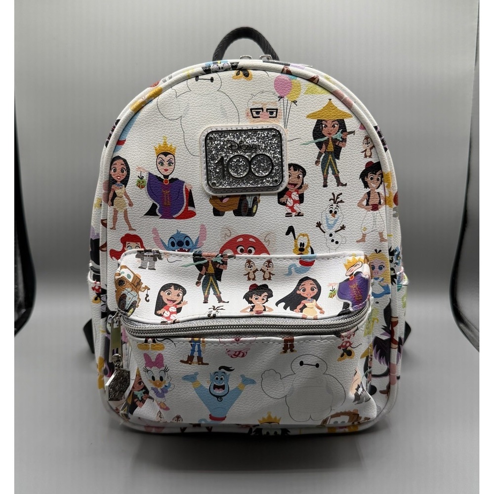 Disney‎ 100th Anniversary Mini Backpack Princess Mickey Minnie Cars Toy Story